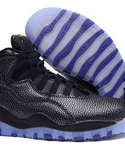 Running weapon Cheap Air Jordan 10 Shoes Retro Women Black/Purple
