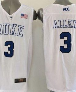 Blue Devils #3 Grayson Allen White Basketball Elite Stitched NCAA Jersey