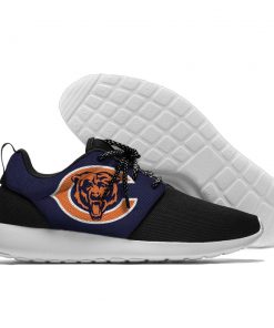 Women's NFL Chicago Bears Roshe Style Lightweight Running Shoes 002