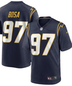 Men's Los Angeles Chargers #97 Joey Bosa 2020 Navy Alternate Game NFL Stitched Jersey
