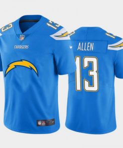 Men's Los Angeles Chargers #13 Keenan Allen Blue 2020 Team Big Logo Limited Stitched NFL Jersey