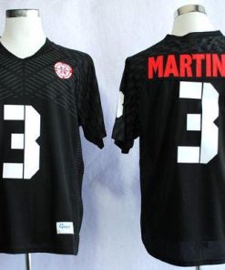 Cornhuskers #3 Taylor Martinez Black New Big 10 Stitched NCAA Jersey