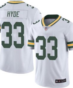 Nike Packers #33 Micah Hyde White Men's Stitched NFL Limited Rush Jersey