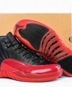 Running weapon Cheap Air Jordan 12 Shoes Retro Women Black/Red