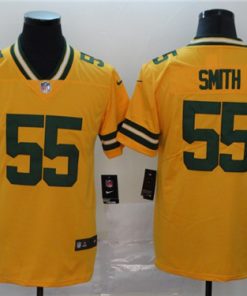 Men's Green Bay Packers #55 Za'Darius Smith Gold Inverted Legend Stitched NFL Limited Jersey