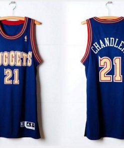 Men's Denver Nuggets #21 Wilson Chandler Stitched NBA Jersey