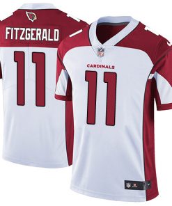 Men's Arizona Cardinals #11 Larry Fitzgerald White Vapor Untouchable Limited Stitched NFL Jersey