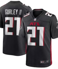 Men's Atlanta Falcons #21 Todd Gurley II 2020 Black NFL Jersey