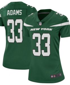Women's New York Jets #33 Jamal Adams Green Vapor Untouchable Limited Stitched NFL Jersey