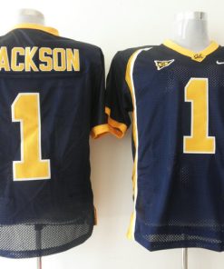 Golden Bears #1 DeSean Jackson Blue Stitched NCAA Jersey