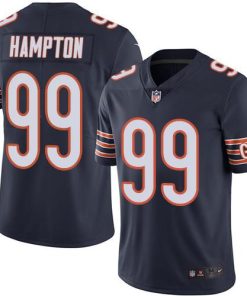 Nike Bears #99 Dan Hampton Navy Blue Men's Stitched NFL Limited Rush Jersey