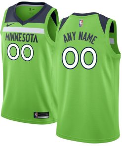 Men's Minnesota Timberwolves Customized Stitched NBA Jersey