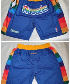 Men's Denver Nuggets Blue Shorts (Run Small)