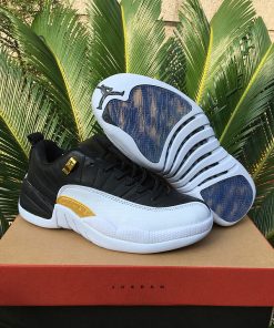 Running weapon Cheap Air Jordan 12 Shoes Retro Women Black/White