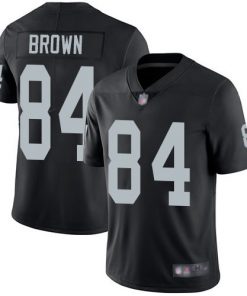 Youth Oakland Raiders #84 Antonio Brown Black Vapor Untouchable Limited Stitched NFL Jersey