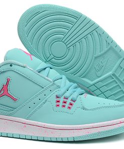 Running weapon Cheap Air Jordan 1 Women's Retro Shoes Acid Blue/Pink