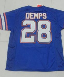 Gators #28 Jeff Demps Blue Stitched NCAA Jersey