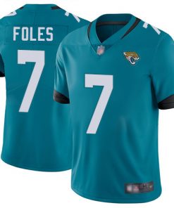 Men's Jacksonville Jaguars #7 Nick Foles Teal Vapor Untouchable Limited Stitched NFL Jersey