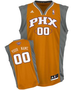 Suns Personalized Authentic Orange NBA Jersey (S-3XL)