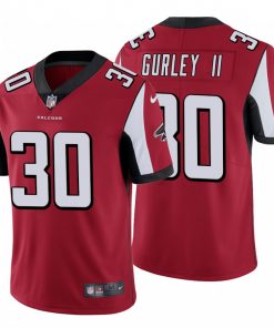 Men's Atlanta Falcons #30 Todd Gurley II Red Vapor Untouchable Limited Stitched NFL Jersey