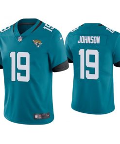 Men's Jacksonville Jaguars #19 Terry Godwin Blue Vapor Untouchable Limited Stitched Jersey