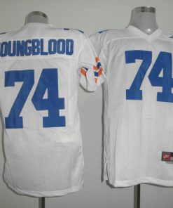 Gators #74 Jack Youngblood White Stitched NCAA Jersey