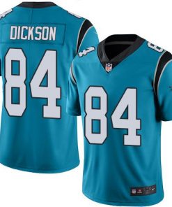 Nike Panthers #84 Ed Dickson Blue Men's Stitched NFL Limited Rush Jersey
