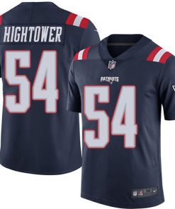 Nike Patriots #54 Dont'a Hightower Navy Blue Men's Stitched NFL Limited Rush Jersey