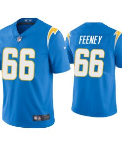Men's Los Angeles Chargers #66 Dan Feeney 2020 Blue Vapor Untouchable Limited Stitched Jersey