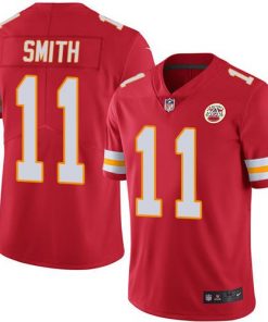 Men¡¯s Kansas City Chiefs #11 Alex Smith Red Team Color Vapor Untouchable Limited Stitched NFL Jersey