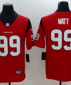 Men's Houston Texans #99 J.J. Watt Nike Red Vapor Untouchable Limited Stitched NFL Jersey