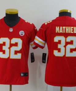 Youth Kansas City Chiefs #32 Tyrann Mathieu Red Vapor Untouchable Limited Stitched NFL Jersey