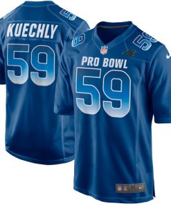 Men's NFC Luke Kuechly  Royal 2018 Pro Bowl Game Jersey