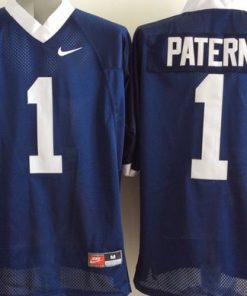 Nittany Lions #1 Joe Paterno Navy Blue Stitched NCAA Jersey