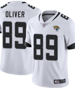 Men's Jacksonville Jaguars #89 Josh Oliver White Vapor Untouchable Limited Stitched NFL Jersey