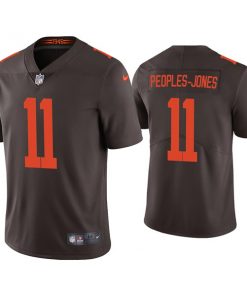 Men's Cleveland Browns #11 Donovan Peoples-Jones 2020 New Brown Vapor Untouchable Limited Stitched Jersey
