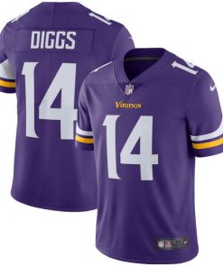 Men's Minnesota Vikings #14 Stefon Diggs Nike Purple Vapor Untouchable Limited Stitched NFL Jersey