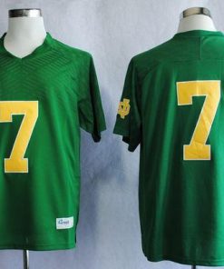 Fighting Irish #7 Stephon Tuitt Green Stitched NCAA Jersey
