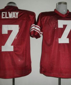 Cardinal #7 John Elway Red Stitched NCAA Jersey