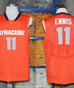 Orange #11 Tyler Ennis Orange Basketball Stitched NCAA Jersey