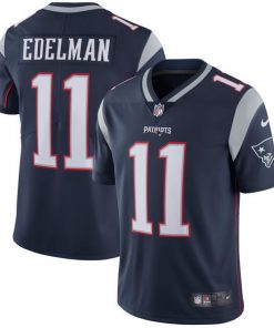 Men's New England Patriots #11 Julian Edelman Nike Navy Vapor Untouchable Limited Stitched NFL Jersey