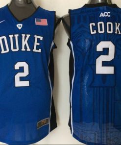 Blue Devils #2 Quinn Cook Blue Basketball Stitched NCAA Jersey