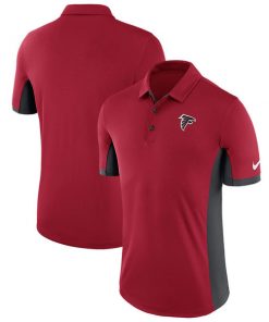 Men's Atlanta Falcons Nike Red Evergreen Polo