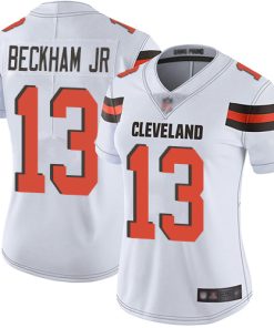 Women's Cleveland Browns #13 Odell Beckham Jr. Brown Vapor Untouchable Limited Stitched NFL Jersey(Run Small)