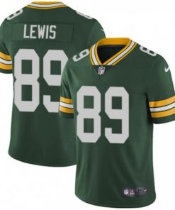 Men's Green Bay Packers #89 Marcedes Lewis Green Vapor Untouchable Limited Stitched NFL Jersey