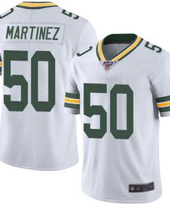 Men's Nike Green Bay Packers #50 Blake Martinez White Vapor Limited Stitched NFL 100th season Jersey