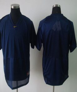 Wolverines Blank Blue Stitched NCAA Jersey