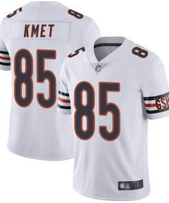 Men's Chicago Bears #85 Cole Kmet White Vapor untouchable Limited Stitched NFL Jersey