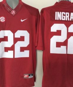 Crimson Tide #22 Mark Ingram Red Stitched NCAA Jersey