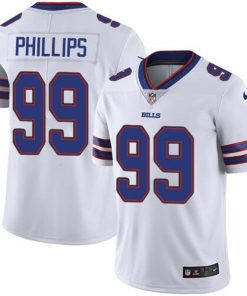 Men's Buffalo Bills #99 Harrison Phillips White Vapor Untouchable Limited Stitched NFL Jersey